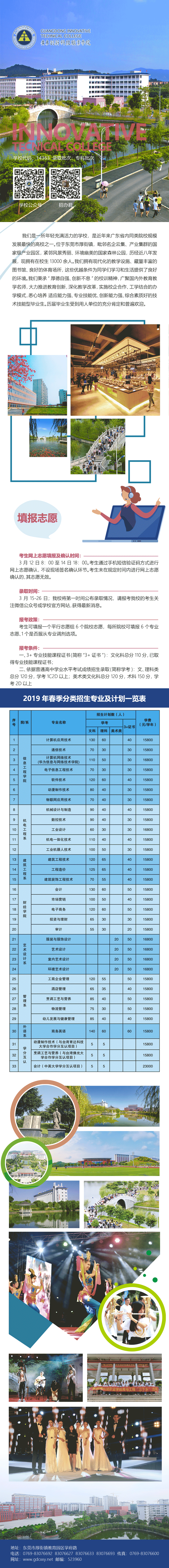 广东创新科技职业学院招生简章